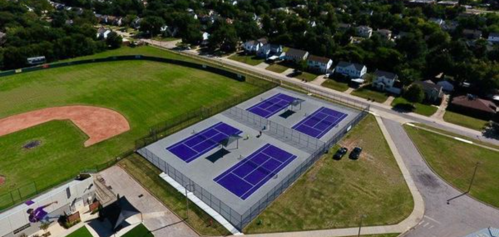 New Tennis Courts at Northwest Classen